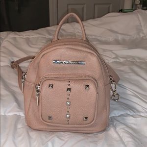 Steve Madden blush pink mini backpack